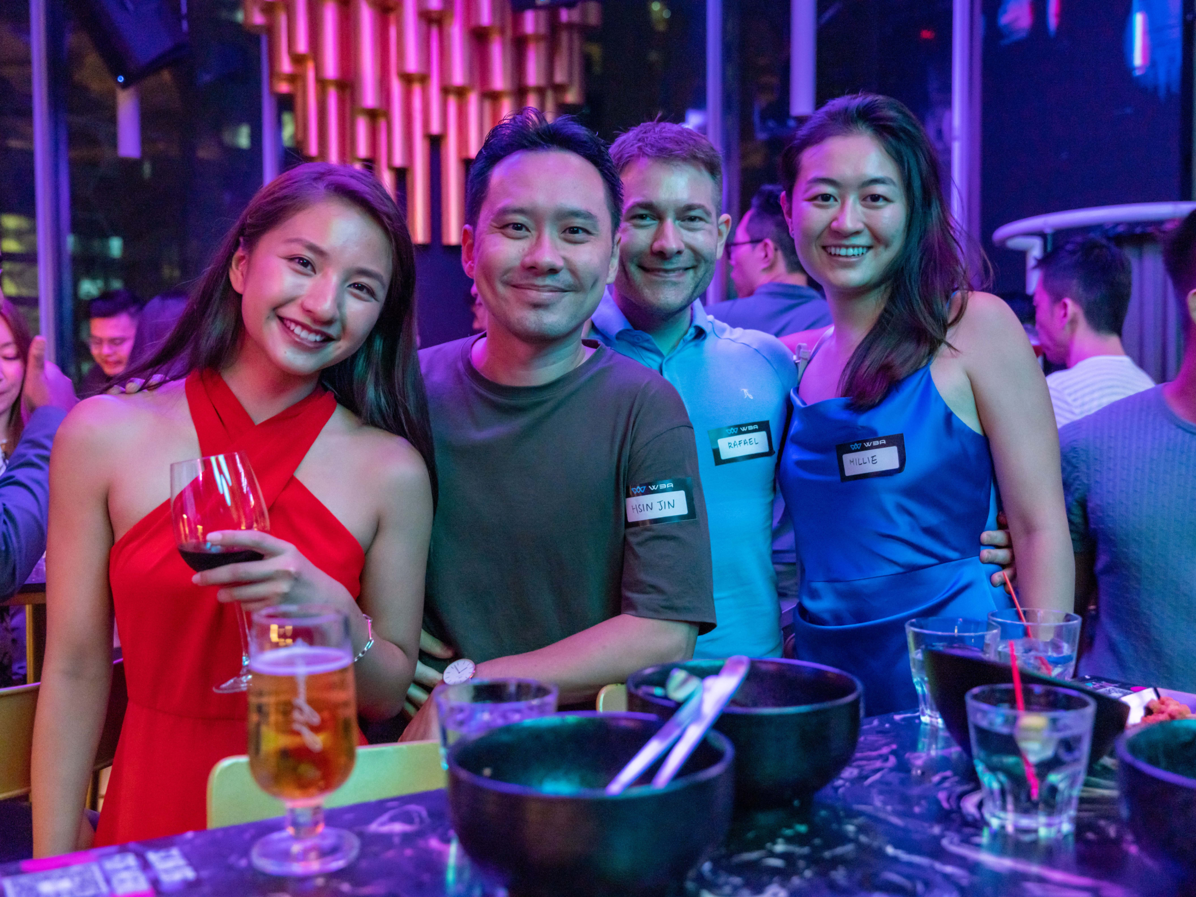 W3A members at a community night