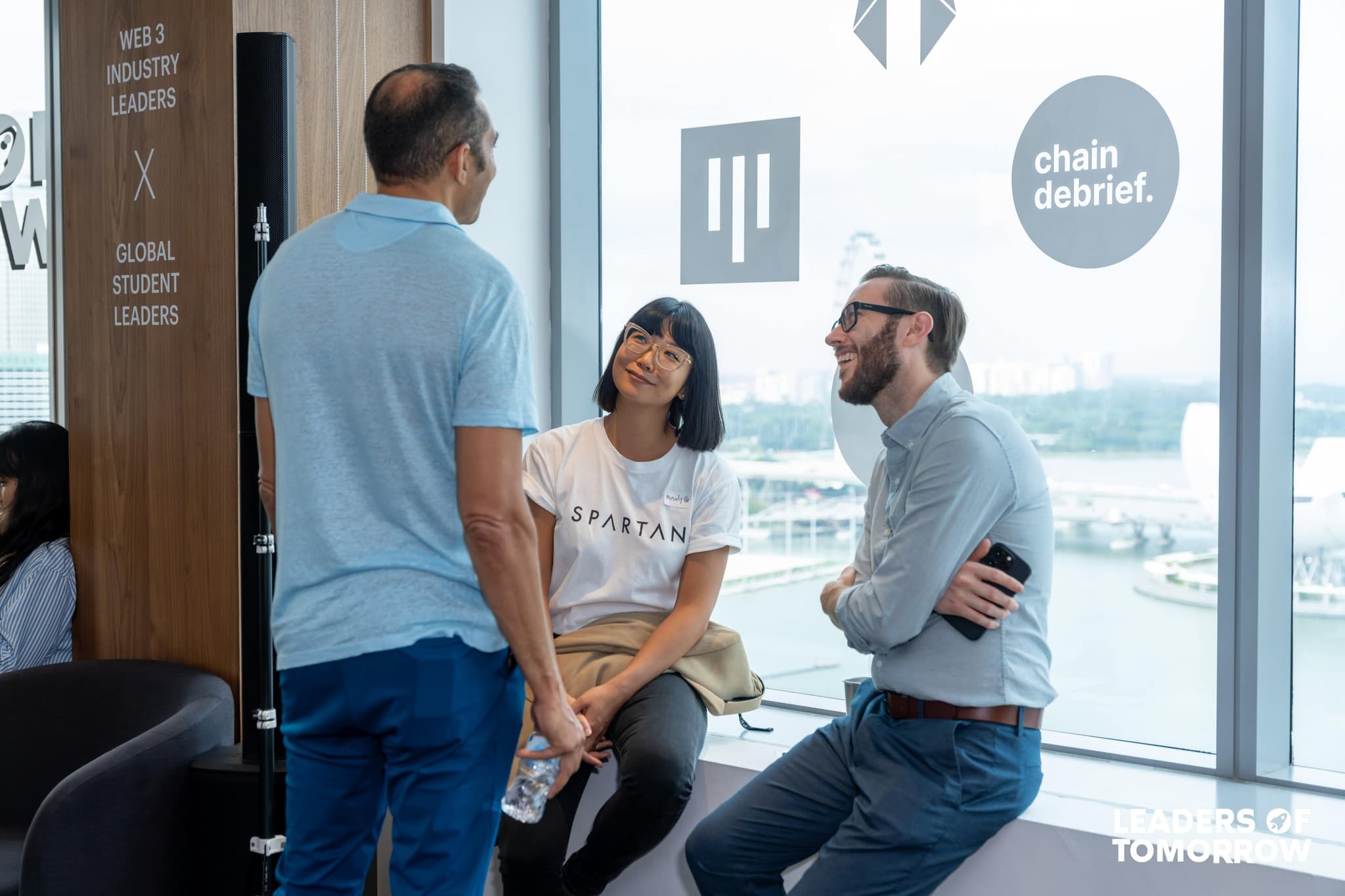Members in conversation at a W3A gathering
