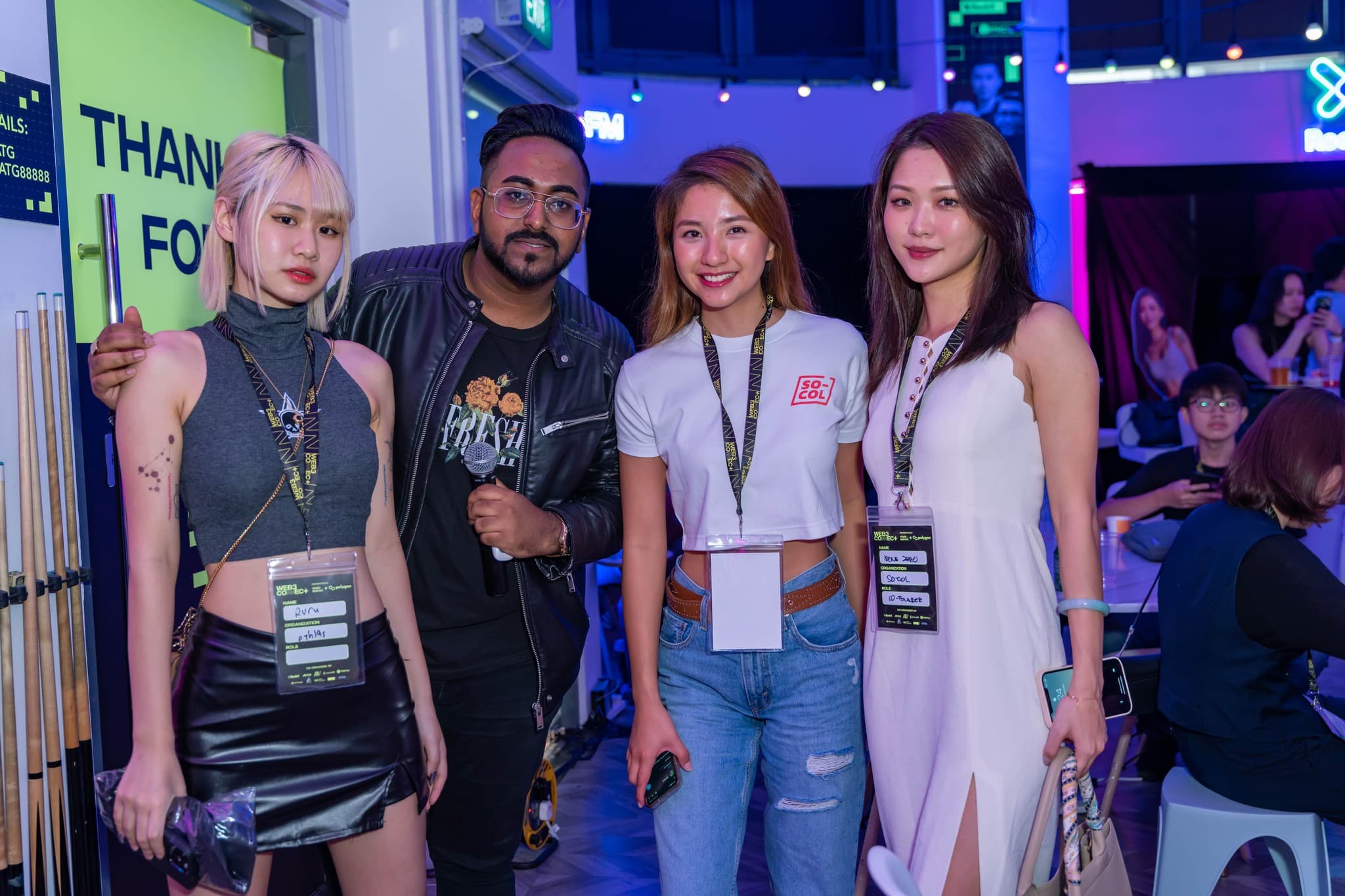 W3A members together at a private gathering